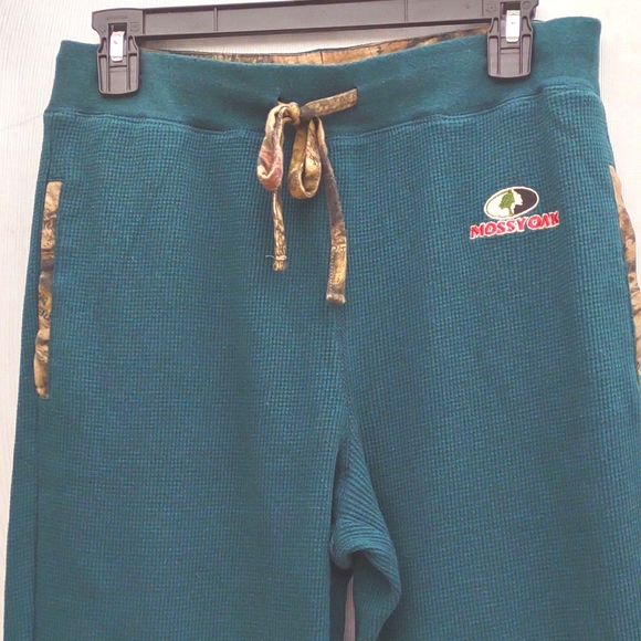 Men's Mossy Oak thermal sweats w/side pockets size S - Picture 1 of 2